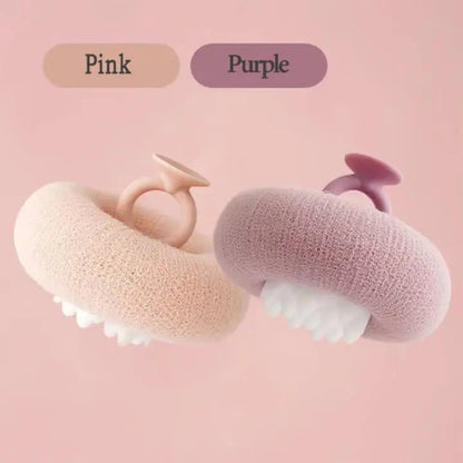Rynx | Super soft sunflower peeling bath sponge