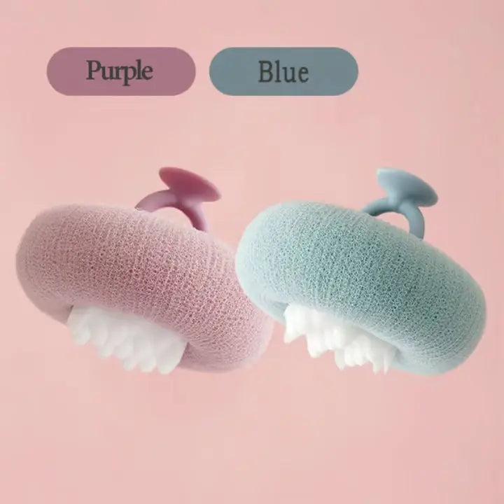 Rynx | Super soft sunflower peeling bath sponge