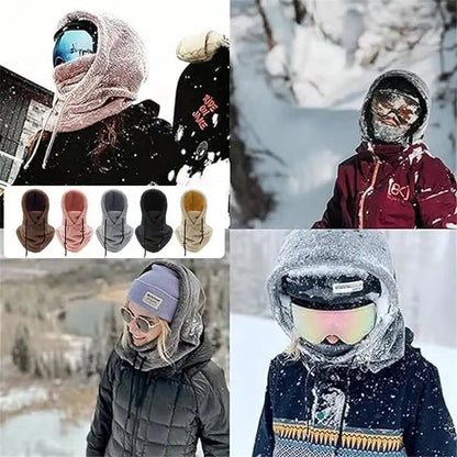 Rynx | Windproof Sherpa Hooded Ski Mask for Ultimate Cold PRedection
