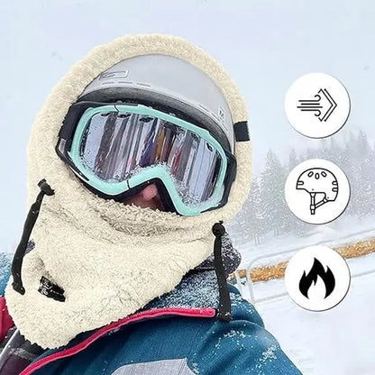 Rynx | Windproof Sherpa Hooded Ski Mask for Ultimate Cold PRedection