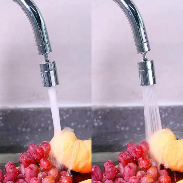 Rynx | 360° Faucet Attachment – Splash-Free with 2 Spray Modes