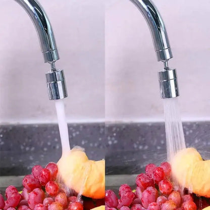 Rynx | 360° Faucet Attachment – Splash-Free with 2 Spray Modes
