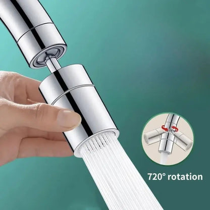 Rynx | 360° Faucet Attachment – Splash-Free with 2 Spray Modes