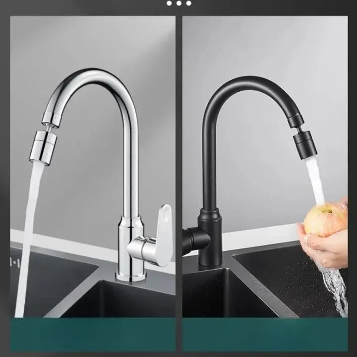 Rynx | 360° Faucet Attachment – Splash-Free with 2 Spray Modes