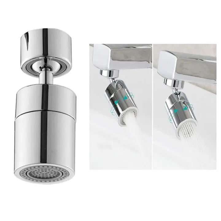 Rynx | 360° Faucet Attachment – Splash-Free with 2 Spray Modes