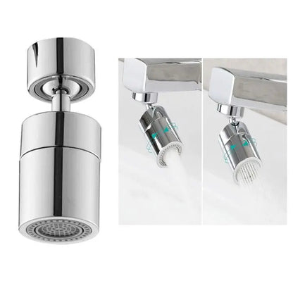 Rynx | 360° Faucet Attachment – Splash-Free with 2 Spray Modes