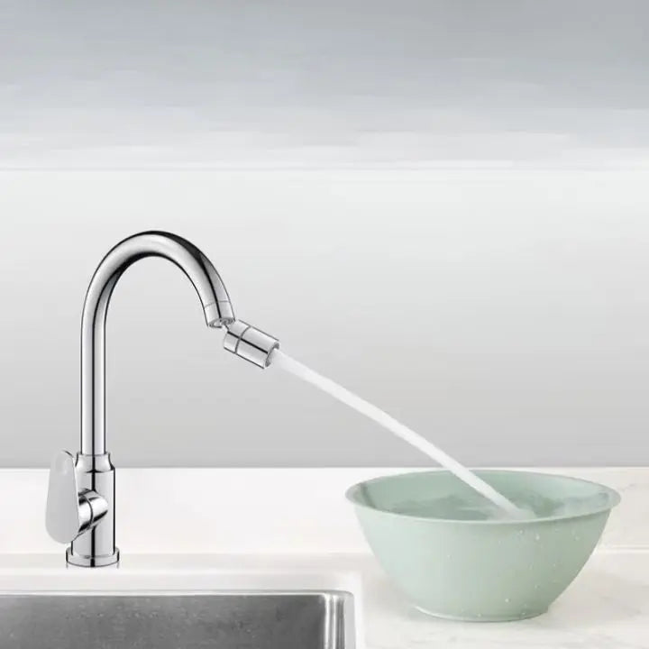 Rynx | 360° Faucet Attachment – Splash-Free with 2 Spray Modes