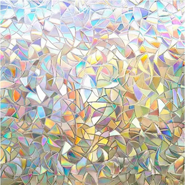 Rynx | 3D Rainbow Window Film – Privacy PRedection & Decoration without Adhesive