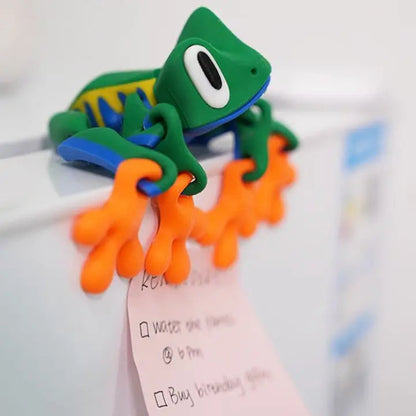 Rynx | 3D-printed magnetic frog refrigerator magnet