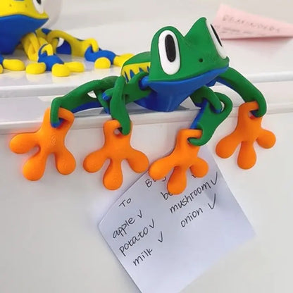 Rynx | 3D-printed magnetic frog refrigerator magnet