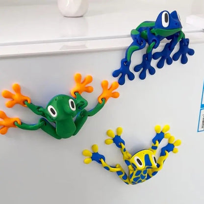 Rynx | 3D-printed magnetic frog refrigerator magnet