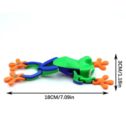 Rynx | 3D-printed magnetic frog refrigerator magnet