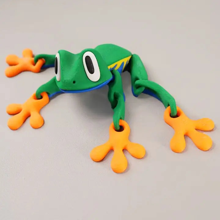 Rynx | 3D-printed magnetic frog refrigerator magnet