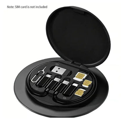 Rynx | 9-in-1 Cable Organizer – Everything for charging & data in one case