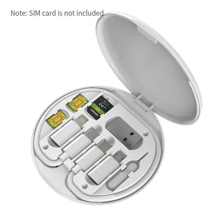 Rynx | 9-in-1 Cable Organizer – Everything for charging & data in one case