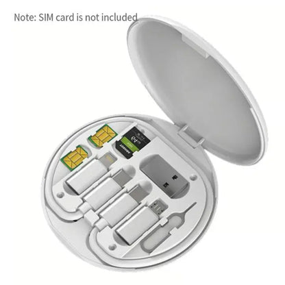 Rynx | 9-in-1 Cable Organizer – Everything for charging & data in one case