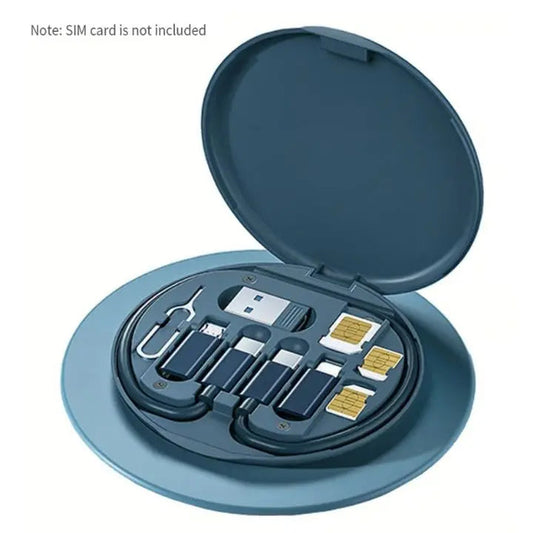 Rynx | 9-in-1 Cable Organizer – Everything for charging & data in one case