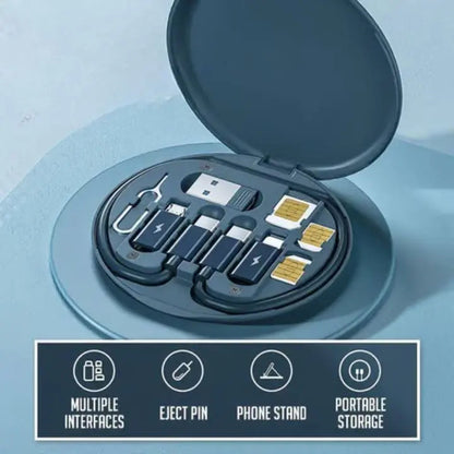 Rynx | 9-in-1 Cable Organizer – Everything for charging & data in one case