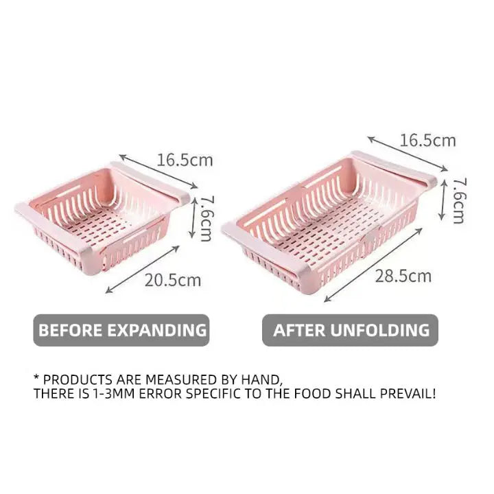 Rynx | Extendable & Expandable Refrigerator Drawer
