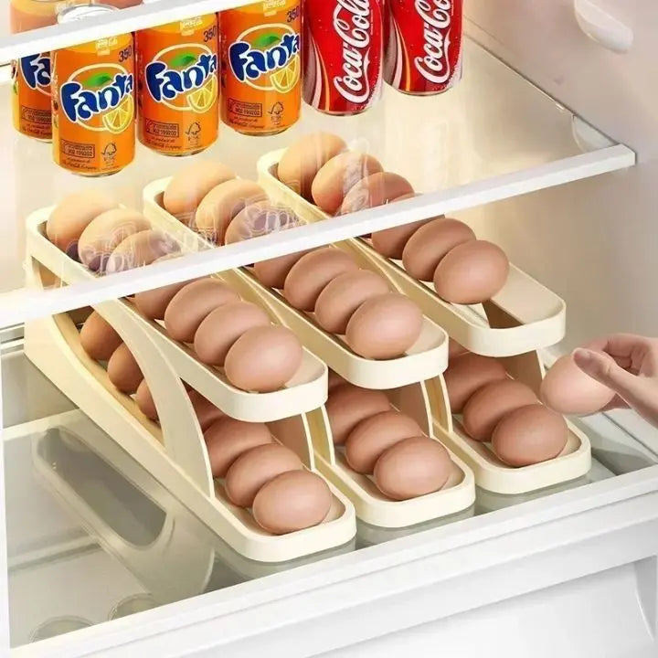 Rynx | Automatic Egg Rack – Space-saving Refrigerator Solution