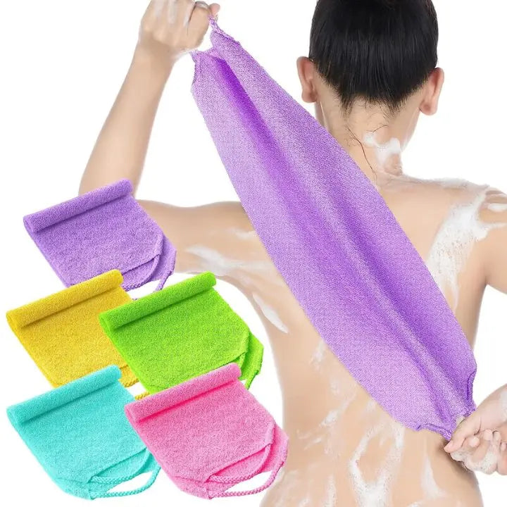 Rynx | Stretchable back brush bath towel