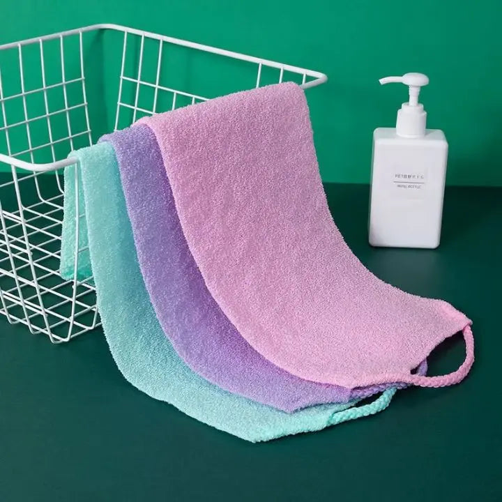 Rynx | Stretchable back brush bath towel
