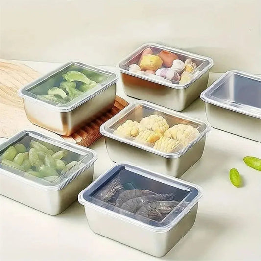 Rynx | Stainless steel can with lid – stackable & leak-proof