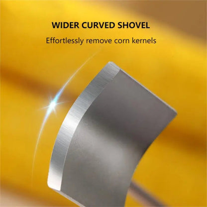 Rynx | Stainless Steel Corn Peeler with Long Handle for Quick Peeling
