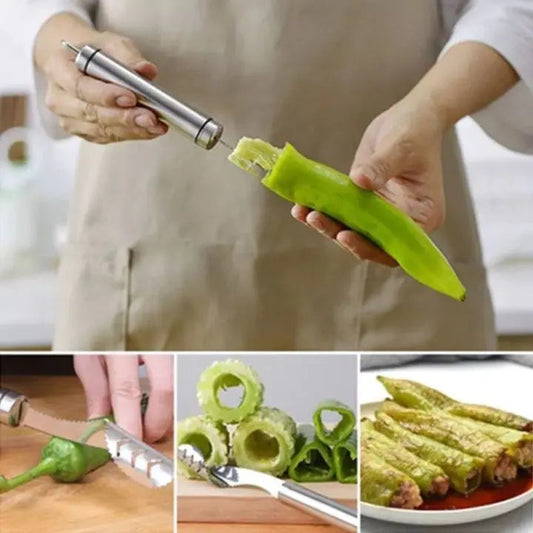 Rynx | Stainless Steel Paprika Seed Remover