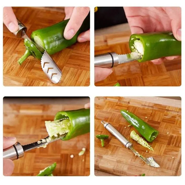 Rynx | Stainless Steel Paprika Seed Remover