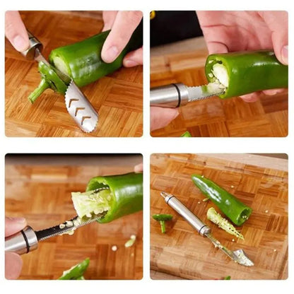 Rynx | Stainless Steel Paprika Seed Remover