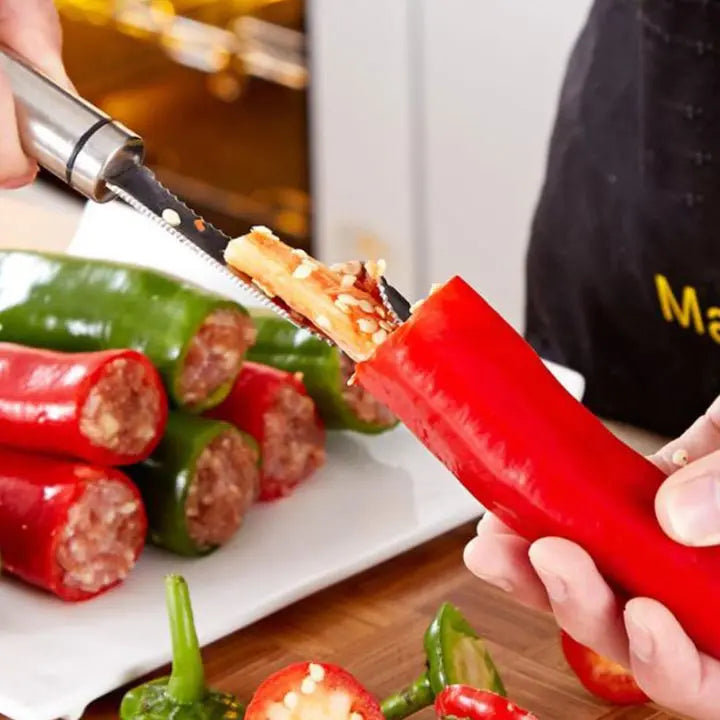 Rynx | Stainless Steel Paprika Seed Remover