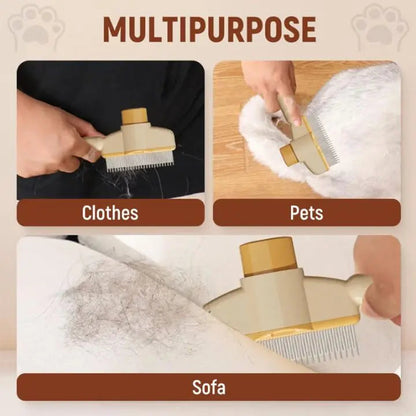 Rynx | Simple Self-Cleaning Flea Comb & Coat Brush