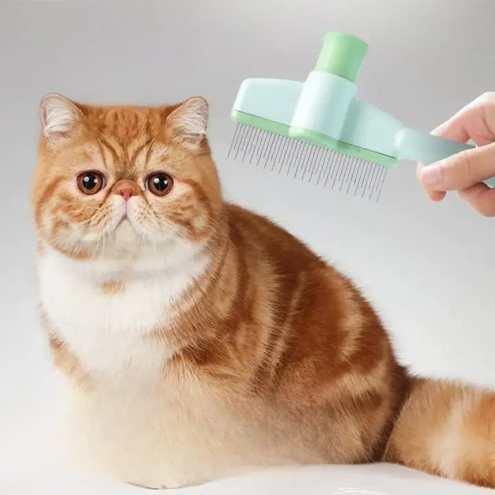 Rynx | Simple Self-Cleaning Flea Comb & Coat Brush