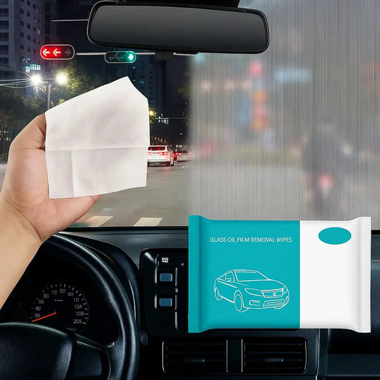 Rynx | Glass Oil Film Cleaning Wipes for Cars