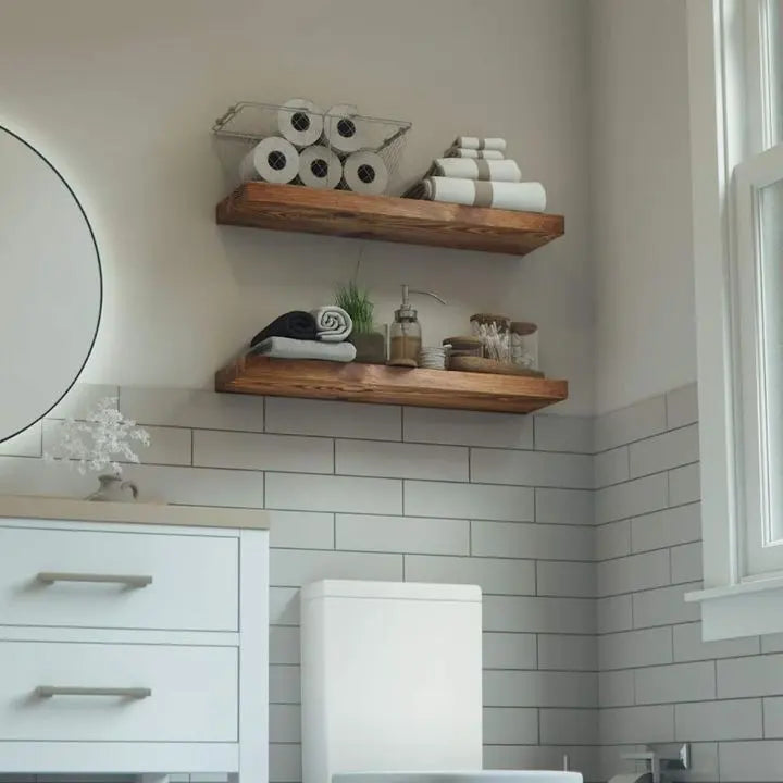Rynx | Handmade Solid Wood Wall Shelves – Stylish & Space-Saving