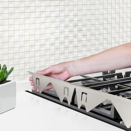 Rynx | Stove pRedection made of stainless steel – extendable, heat resistant