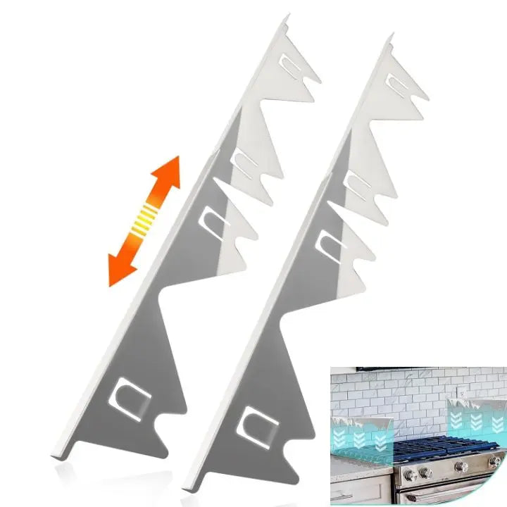 Rynx | Stove pRedection made of stainless steel – extendable, heat resistant