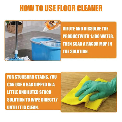 Rynx | Highly effective floor cleaner with refreshing lemon scent