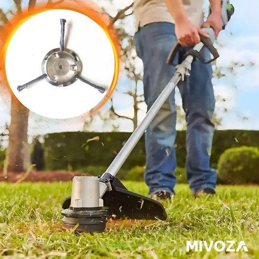 Rynx | Durable steel grass cutting head for precise cutting