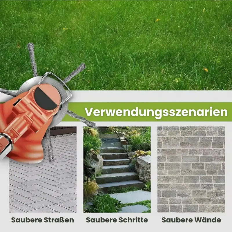 Rynx | Durable steel grass cutting head for precise cutting