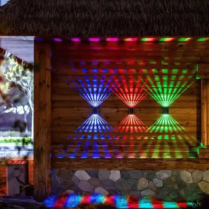 Rynx | Modern Solar LED Wall Light - Waterproof & Automatic