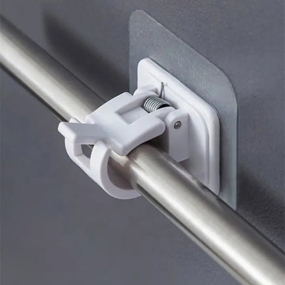 Rynx | Nail-free, adjustable curtain rod hooks