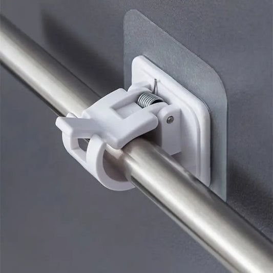 Rynx | Nail-free, adjustable curtain rod hooks