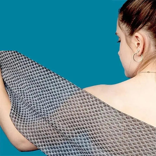 Rynx | Peeling Shower Towel – Exfoliating Care for Face & Body 1+1 Free