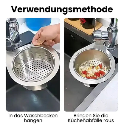 Rynx | Space-saving sink strainer