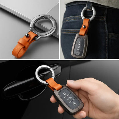 Rynx | Keychain made of zinc alloy & PU leather
