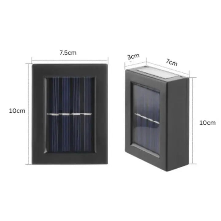 Rynx | Solar Double Shadow Wall Light