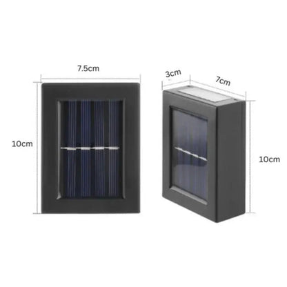 Rynx | Solar Double Shadow Wall Light
