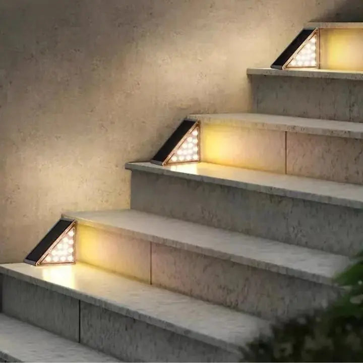 Rynx | Solar LED Step Lights for Outdoors